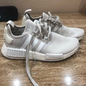 Adidas NMD_R1 Boost Sneakers in Tech Beige